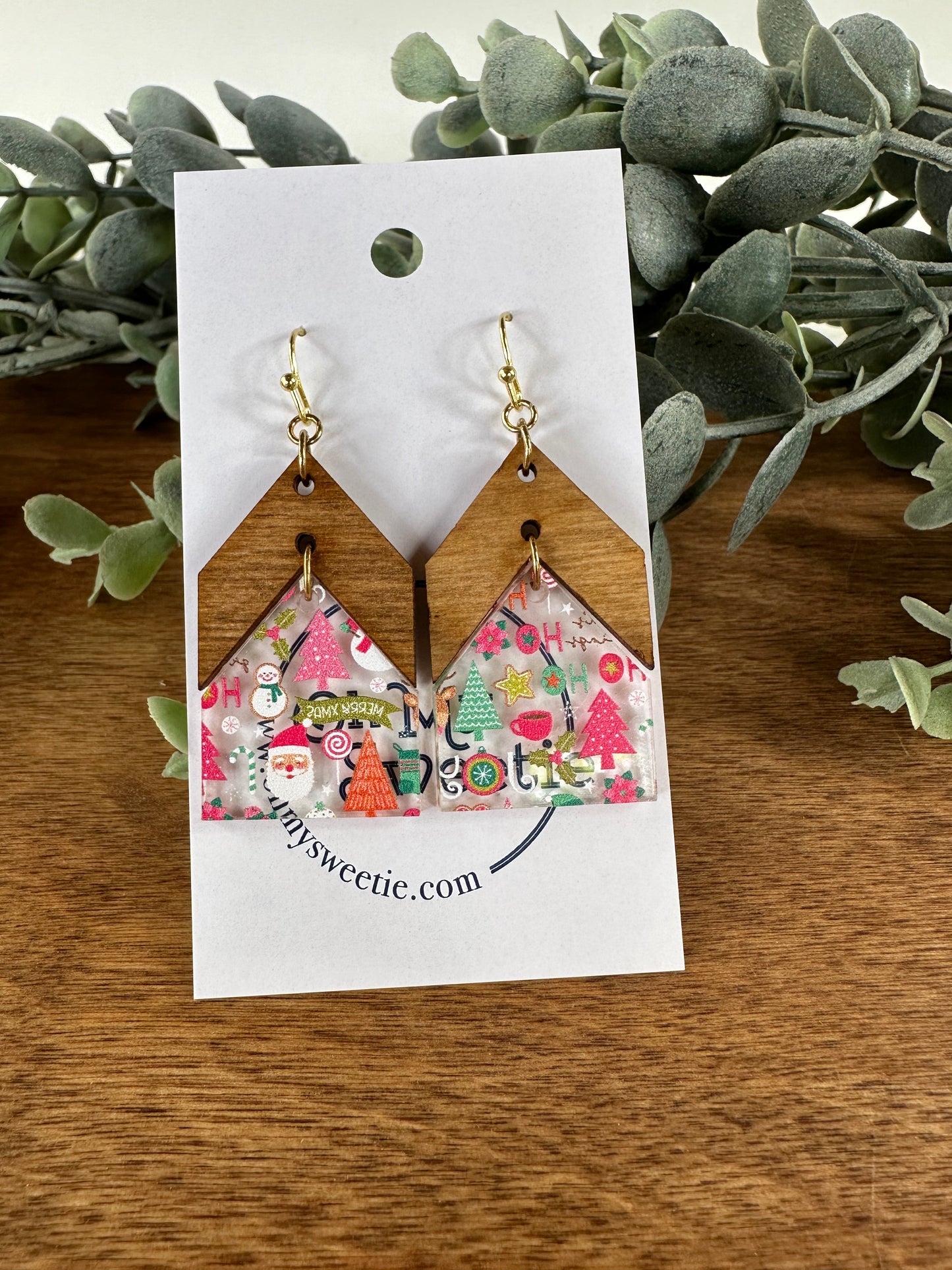 Christmas Treat Arrow Earrings