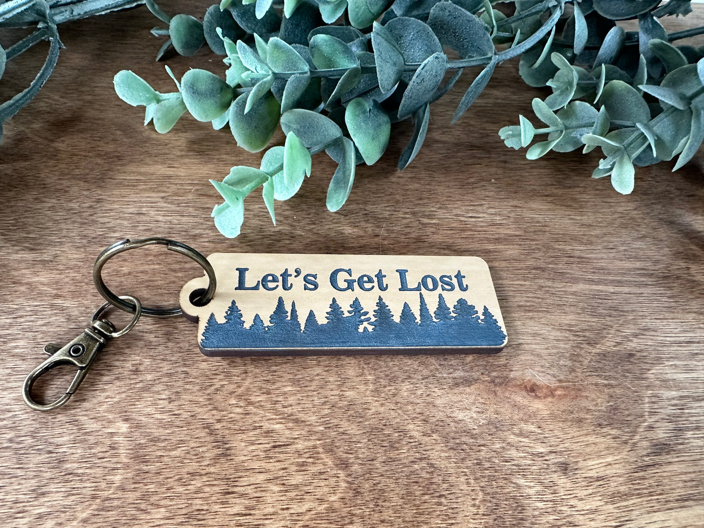 Get Lost Keychain