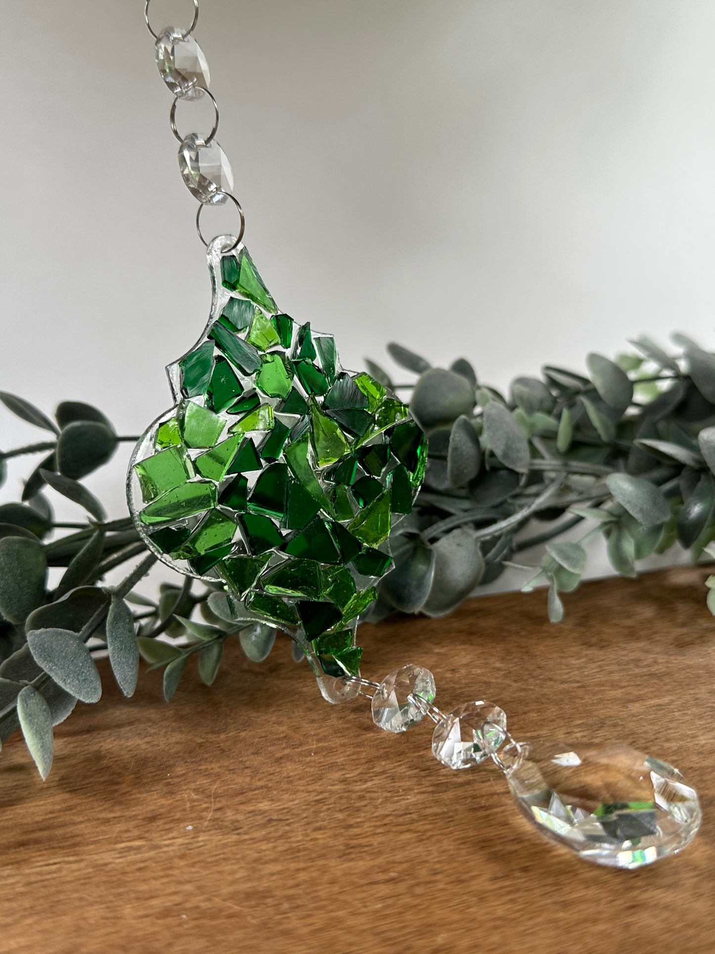 Christmas ornament with glass Crystals