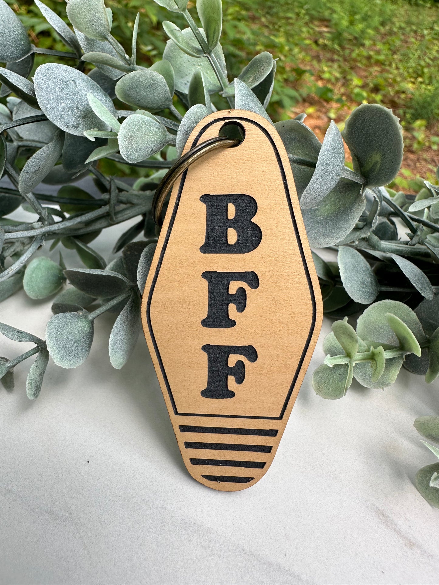 "BFF" Keychain
