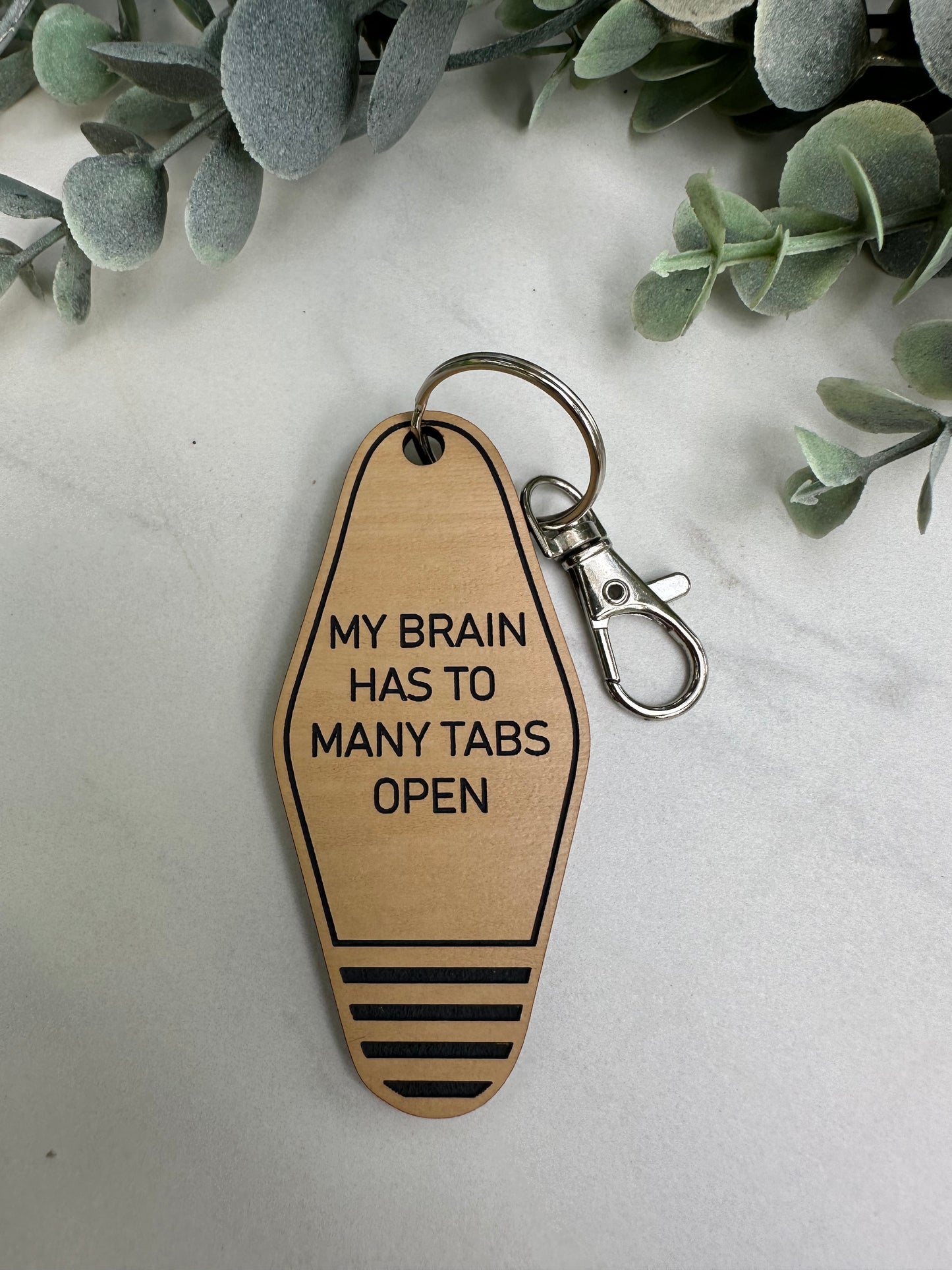 Tabs Open Keychain
