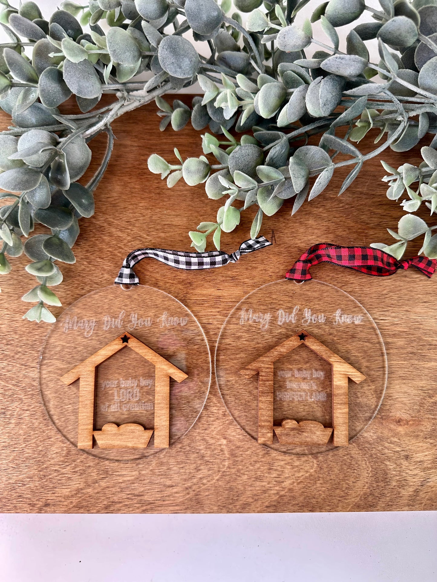 Mary Did You Know Ornament