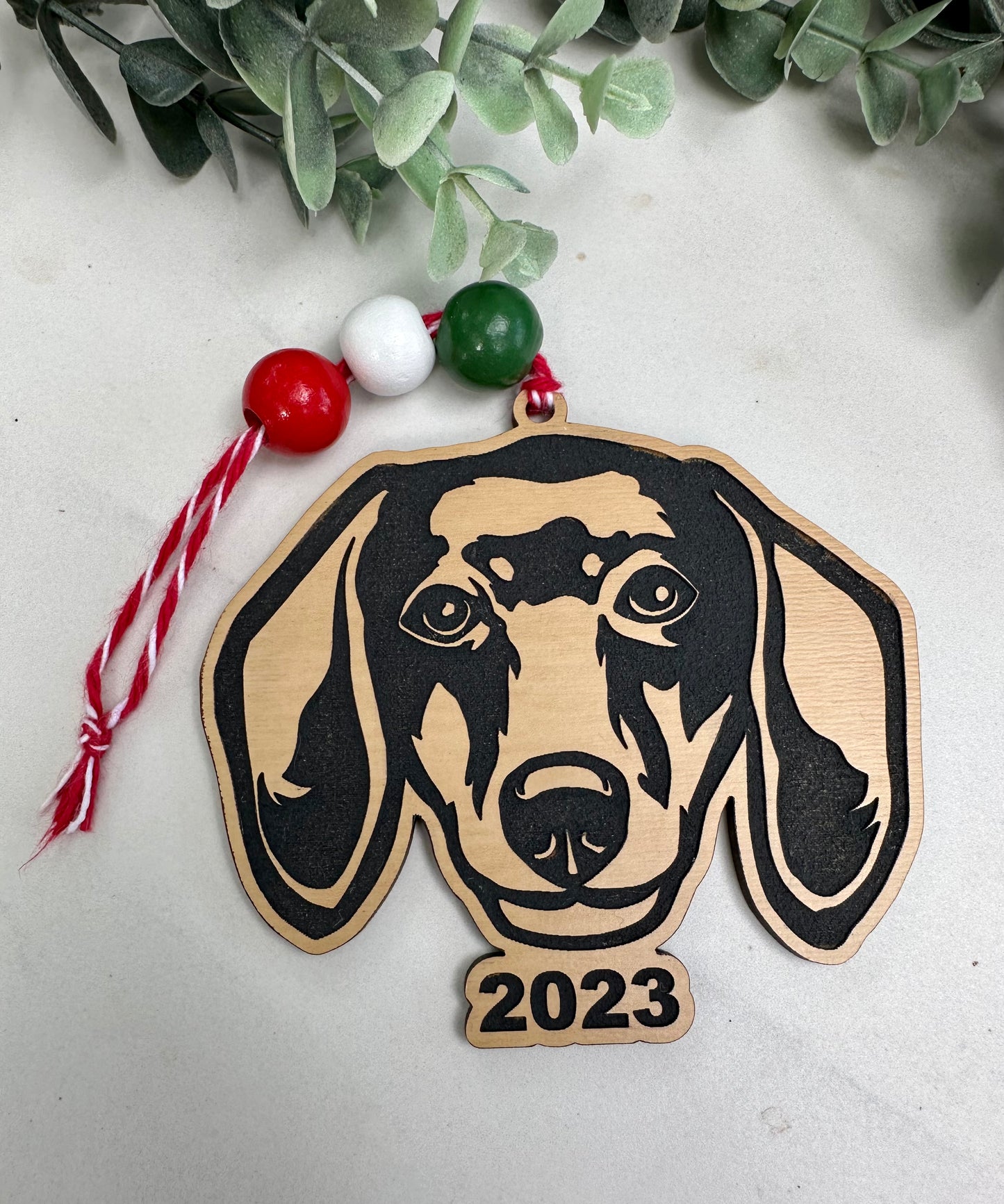 Dog Breed Personalized Ornament