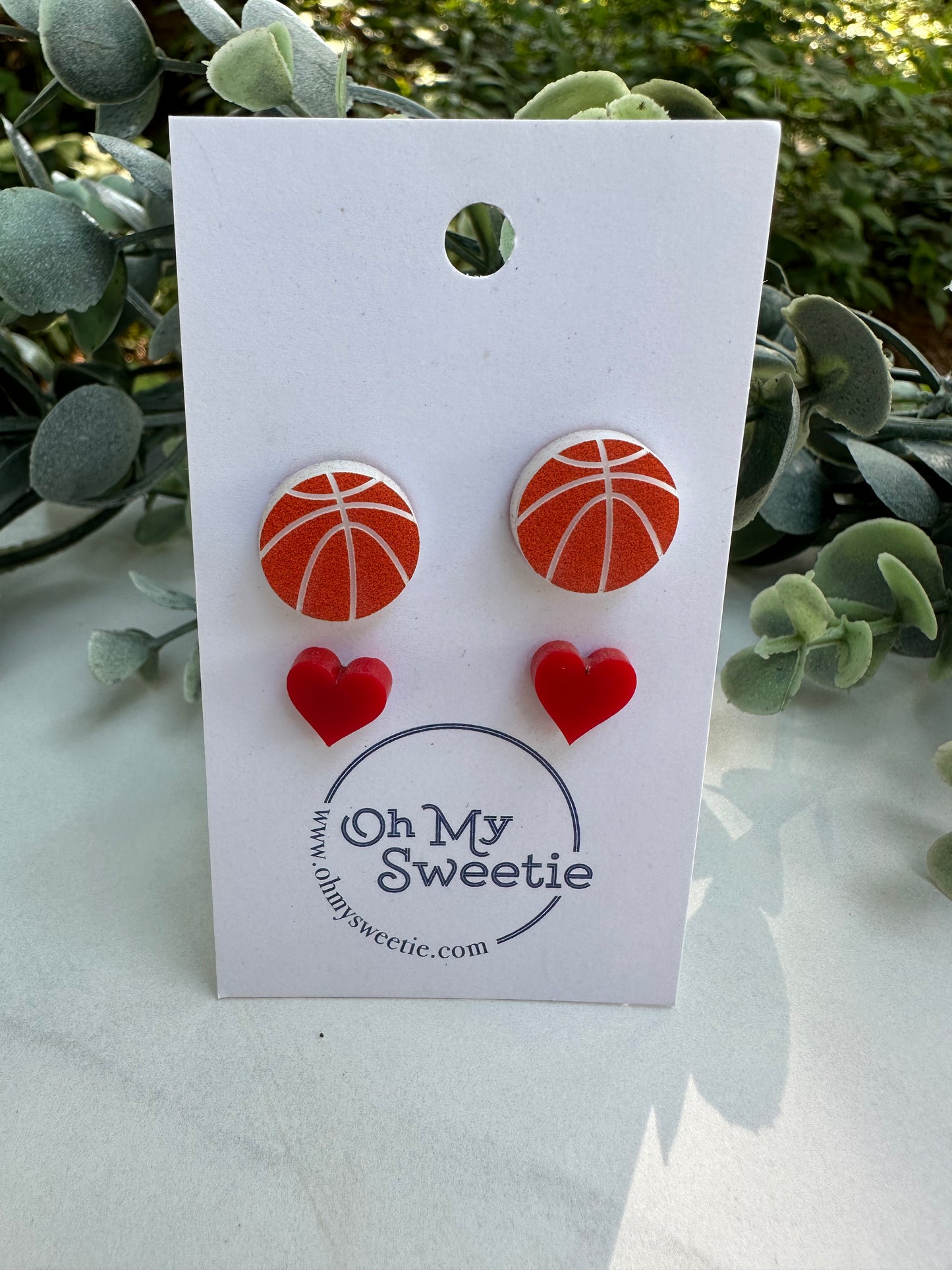 Basketball 15mm Studs