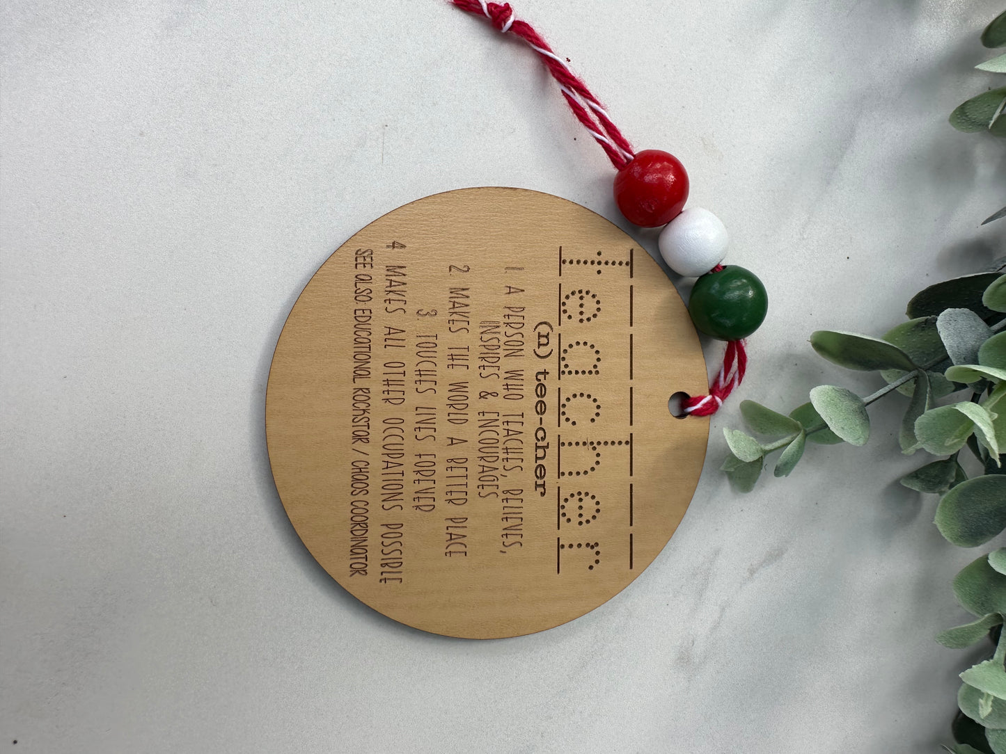 Job Definition Ornaments