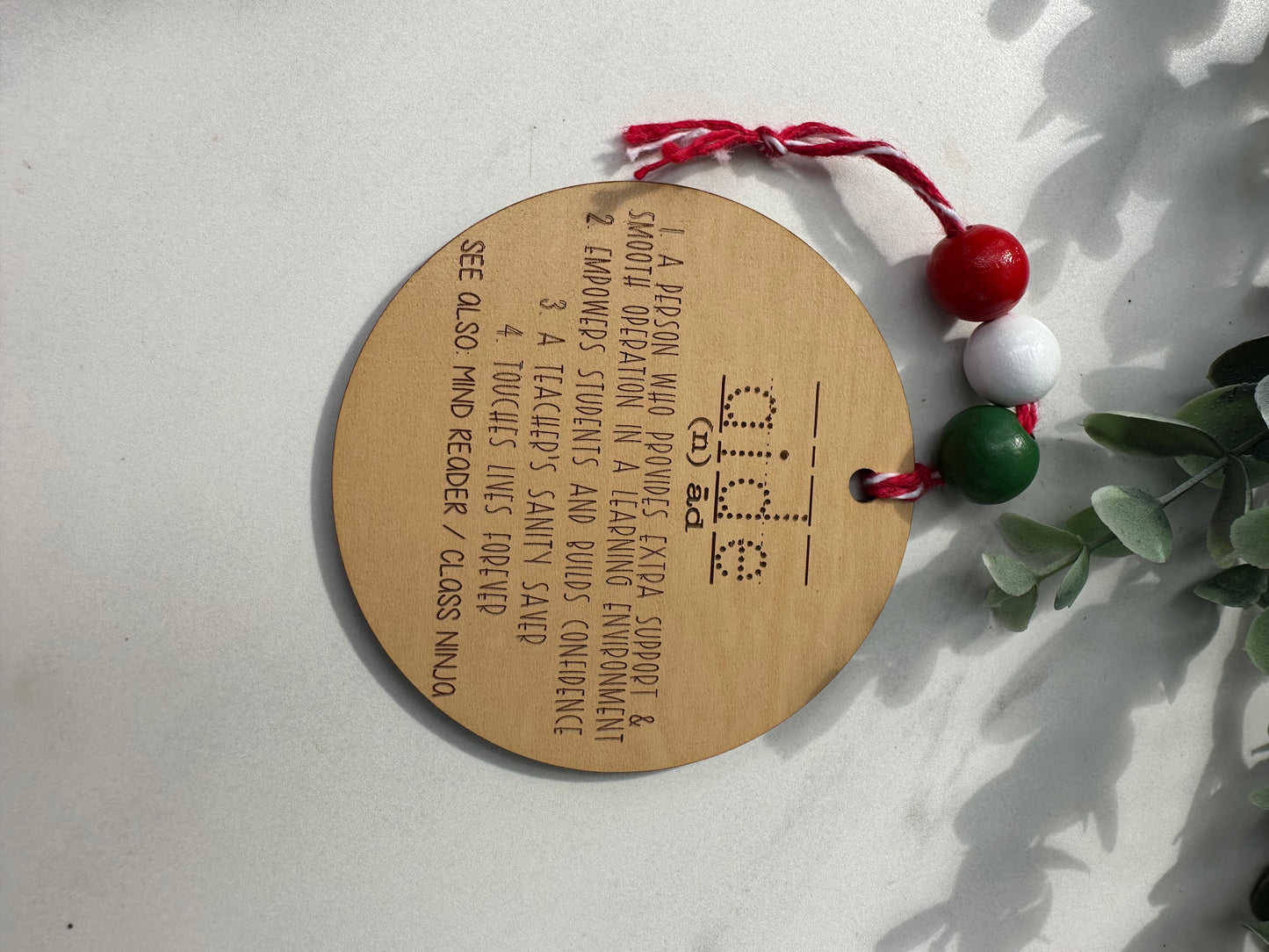 Job Definition Ornaments
