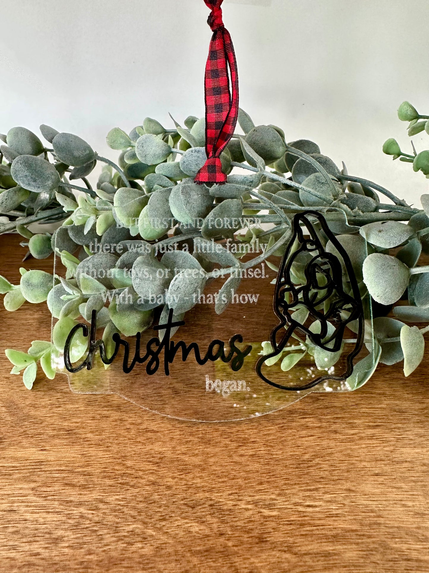 "But First and Forever..." Ornament