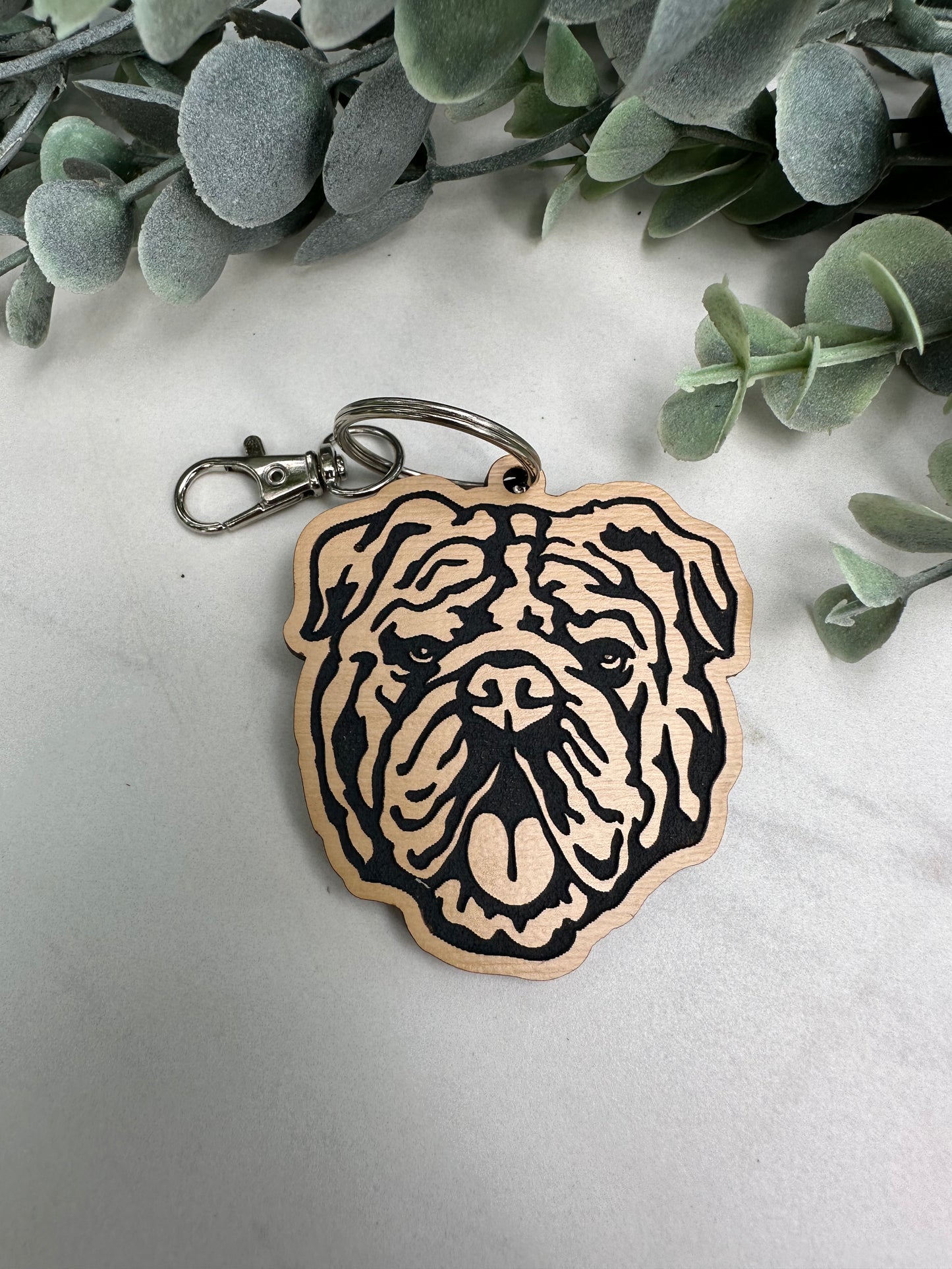Dog Breed Keychain