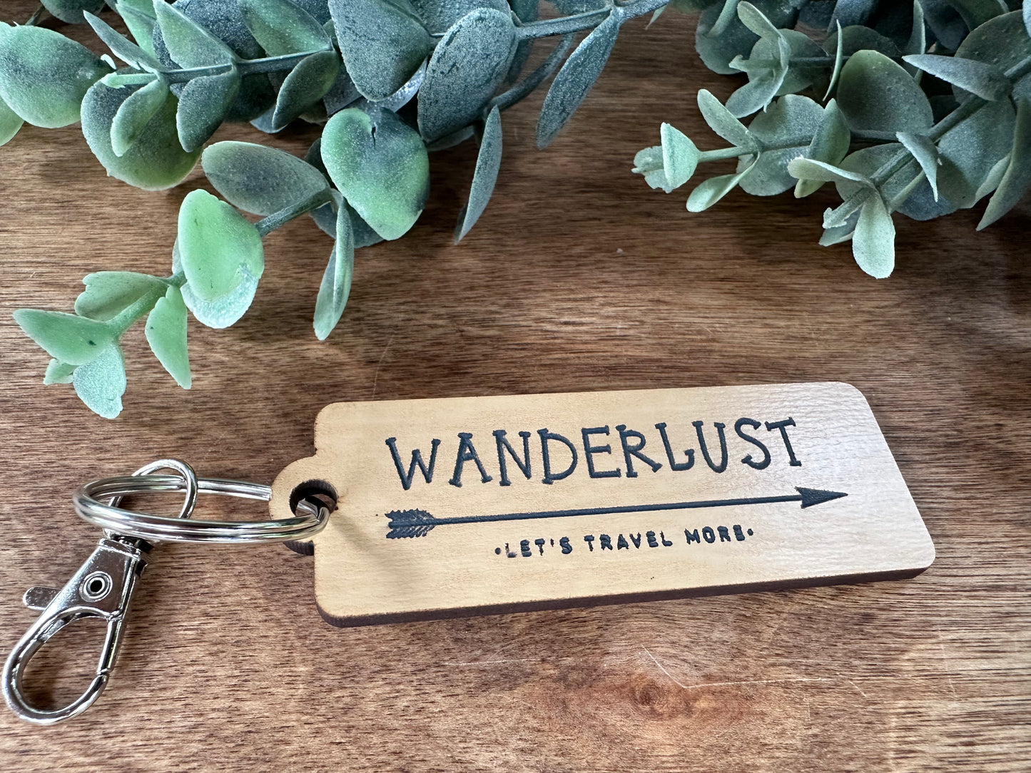 Wanderlust Keychain