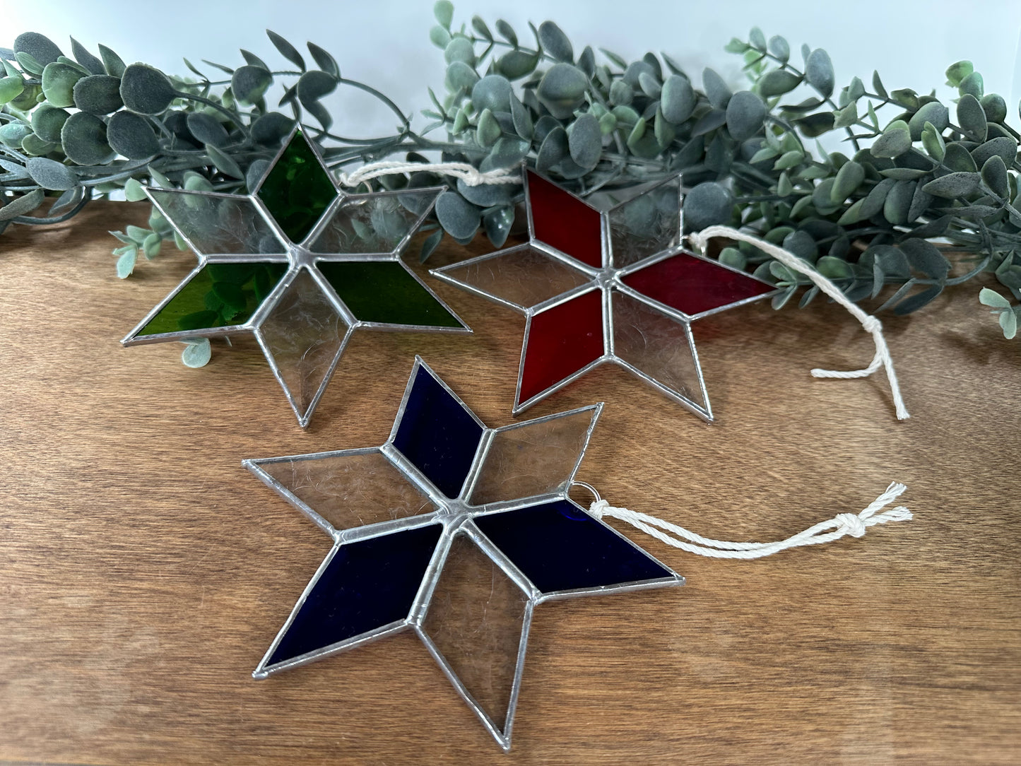 Six-point STAR, Stained Glass