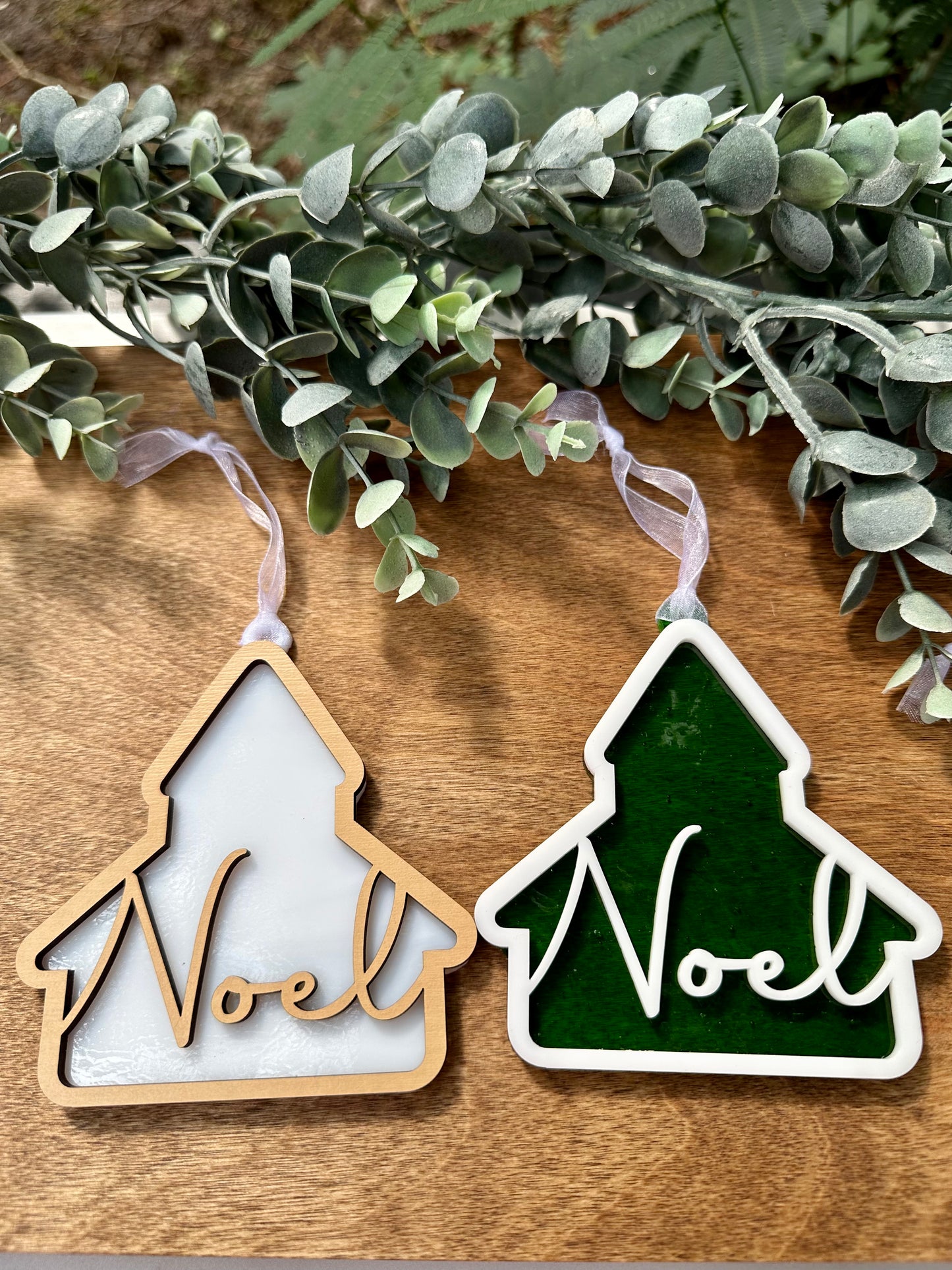 "Noel" Barn Ornament