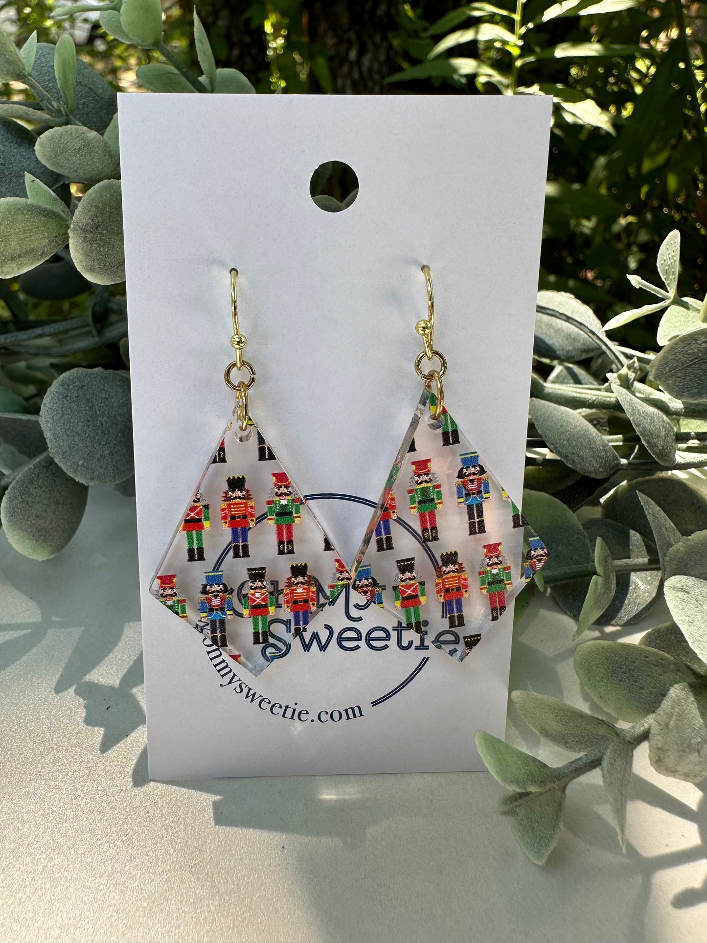 Nutcracker Diamond Earrings