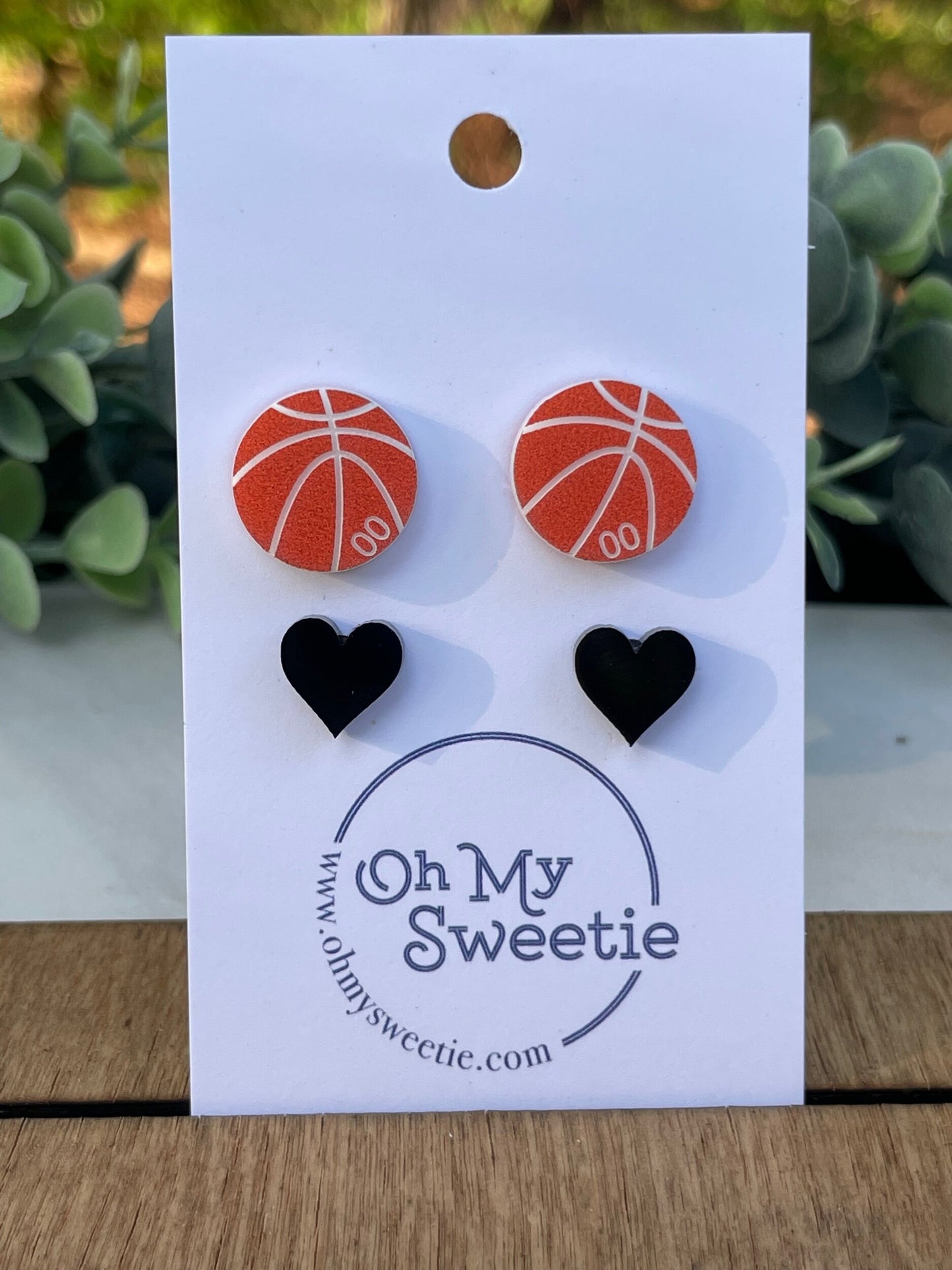 Basketball Studs Custom