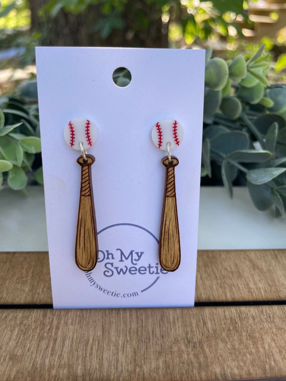 Baseball & Bat Dangle