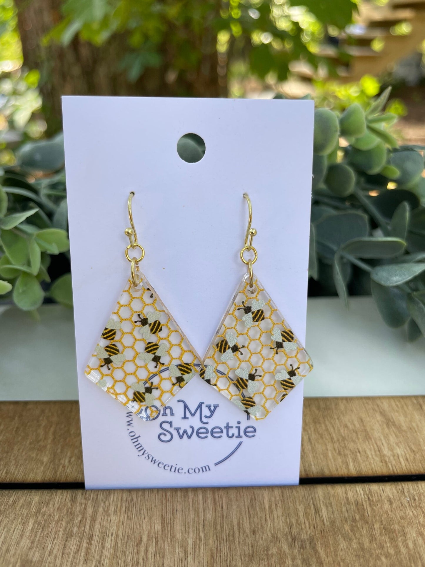 Bee-utiful Diamond Earrings