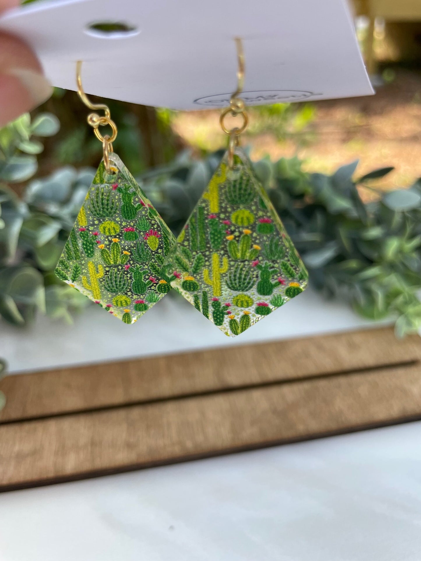 Cacti Diamond Earrings