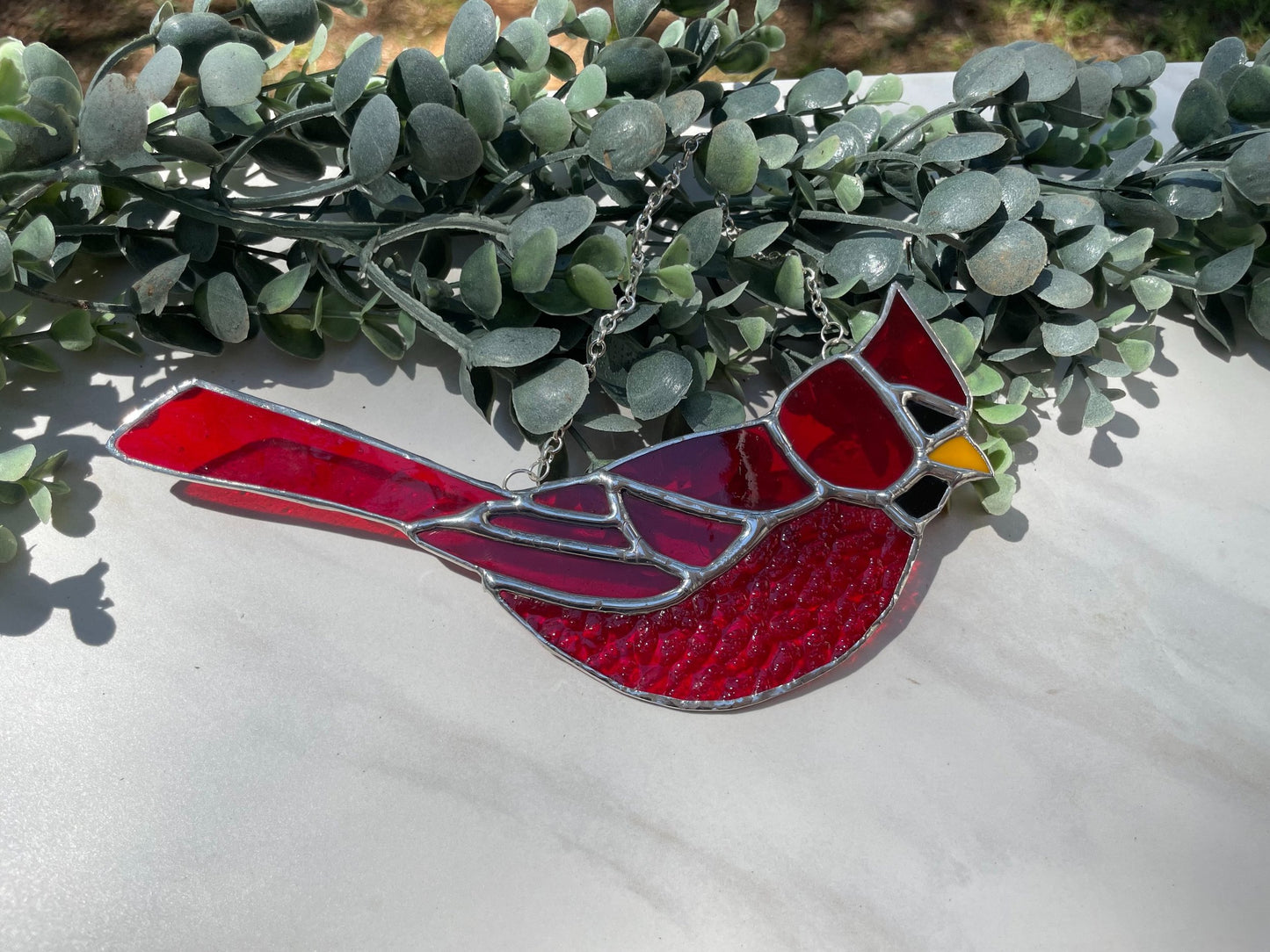 Cardinal Stained Glass