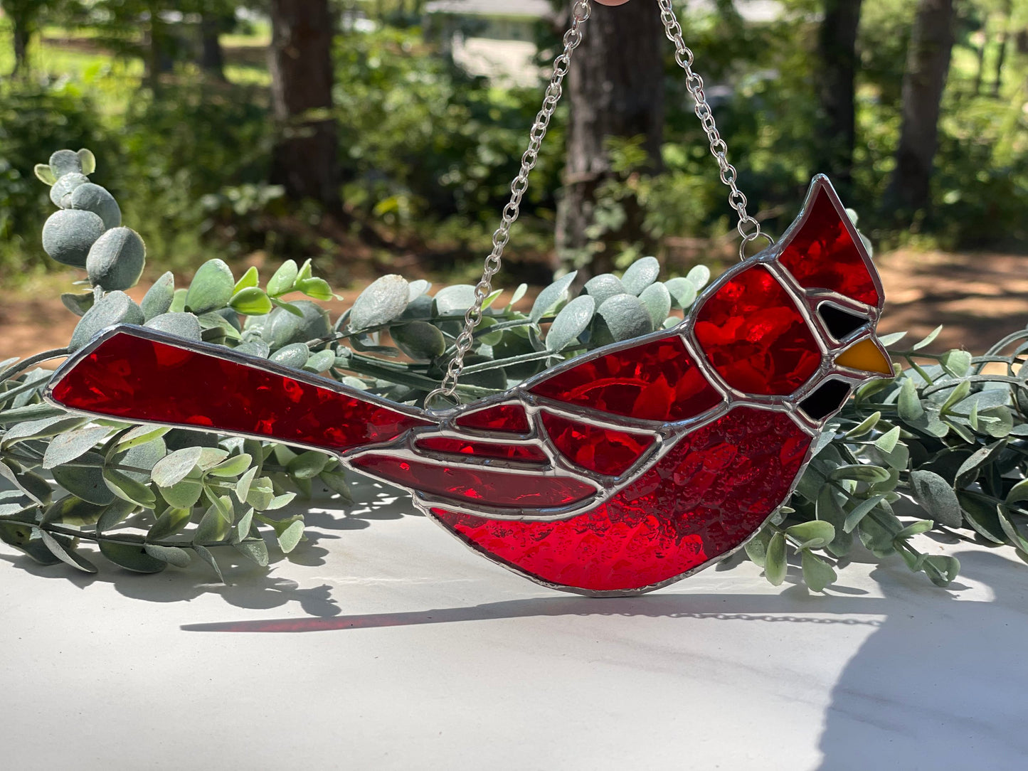 Cardinal Stained Glass