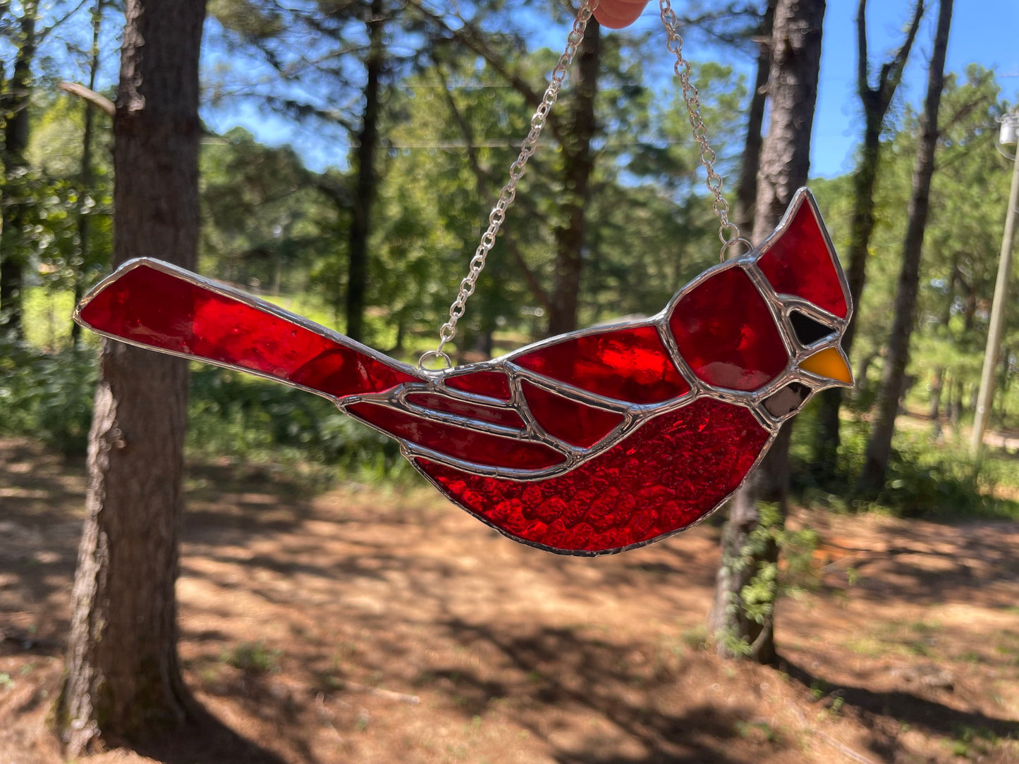 Cardinal Stained Glass