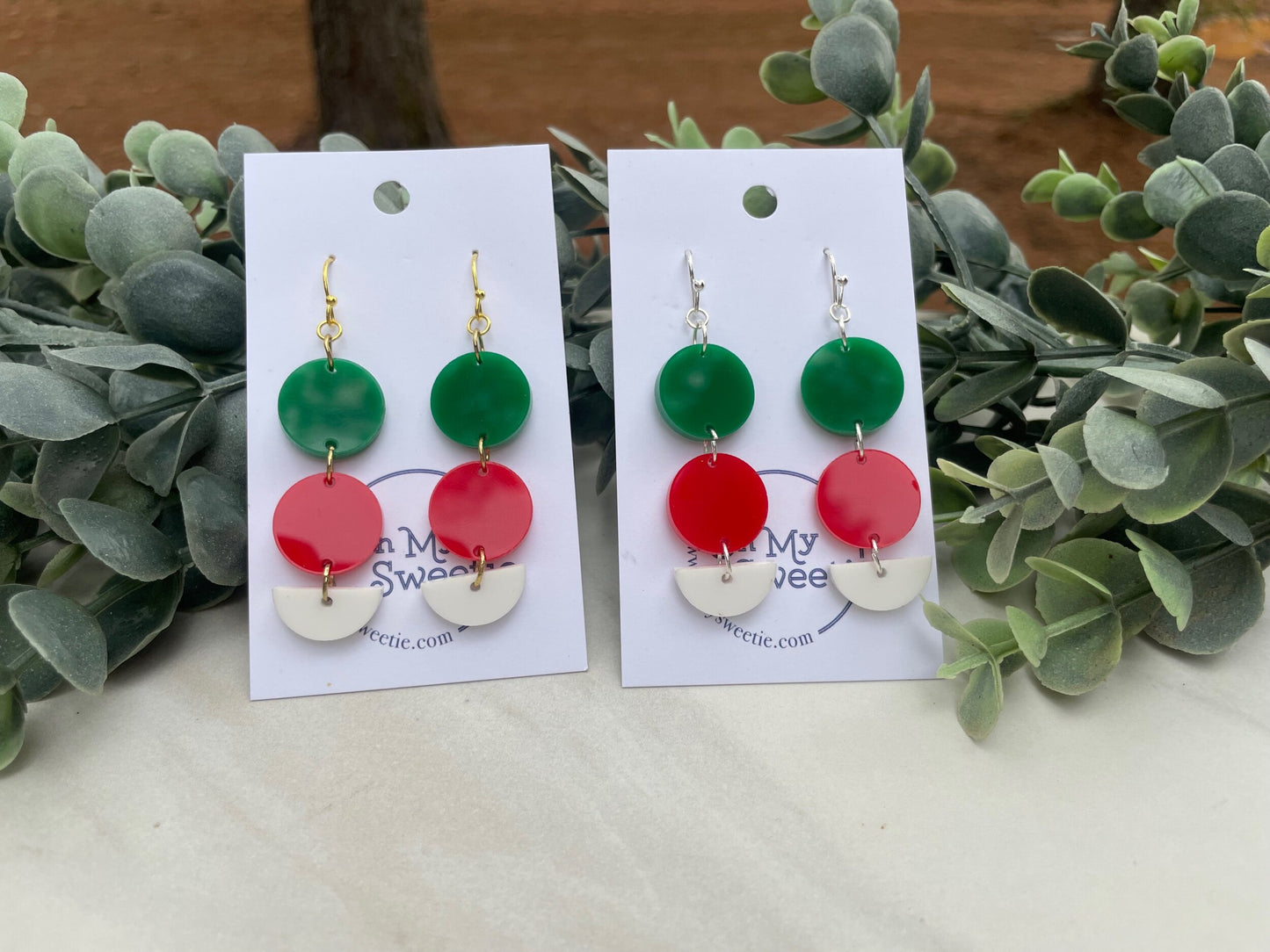 Medium Christmas Dangles