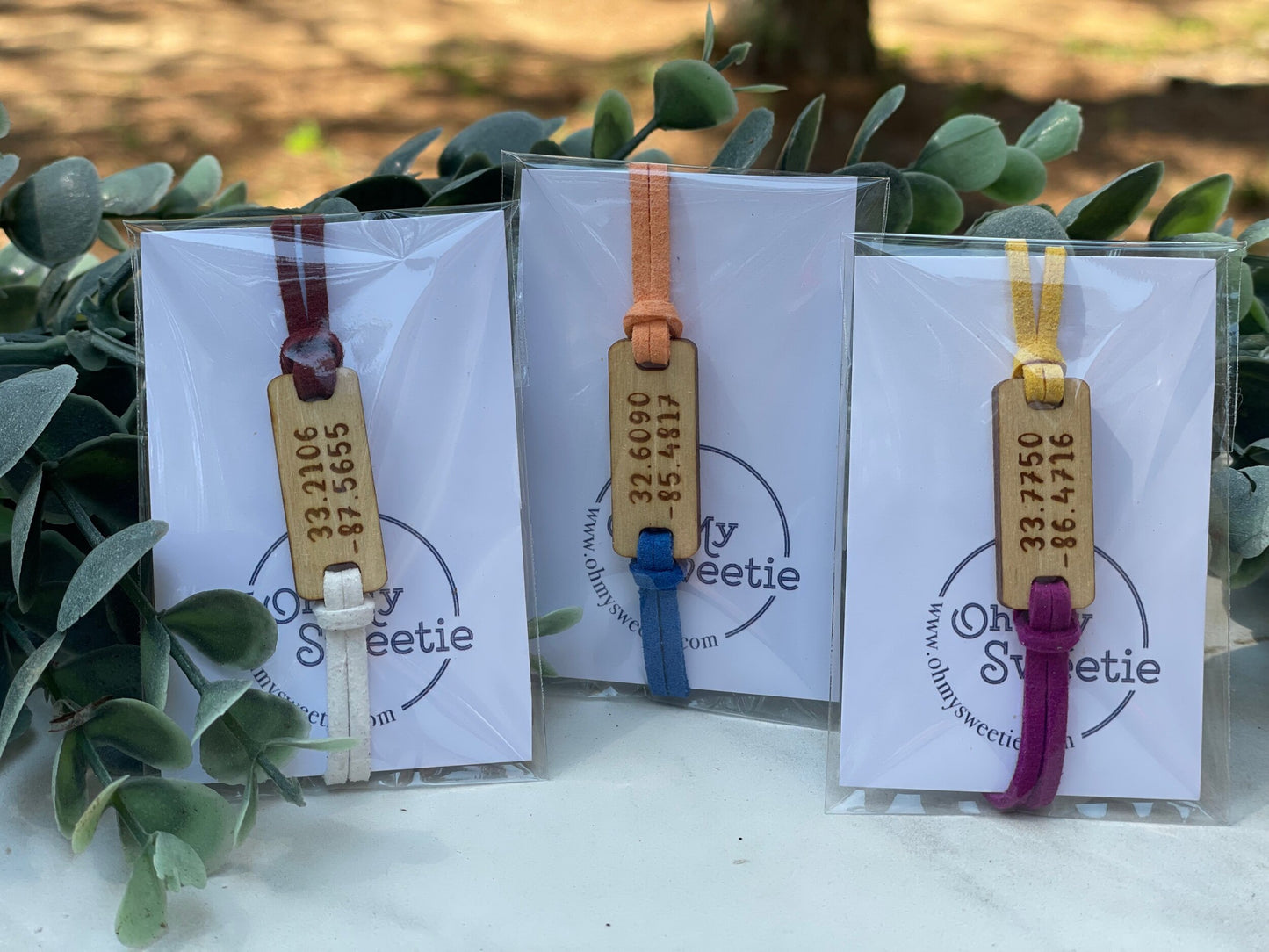 Coordinate Bracelets