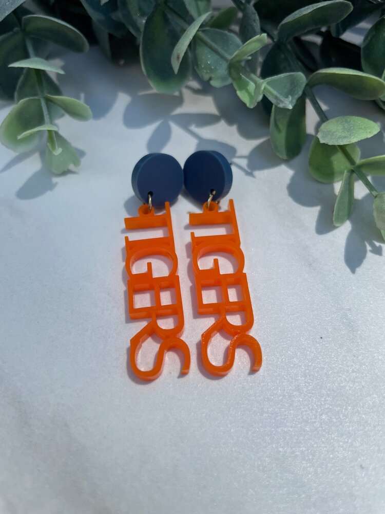 Custom School Spirit Earrings