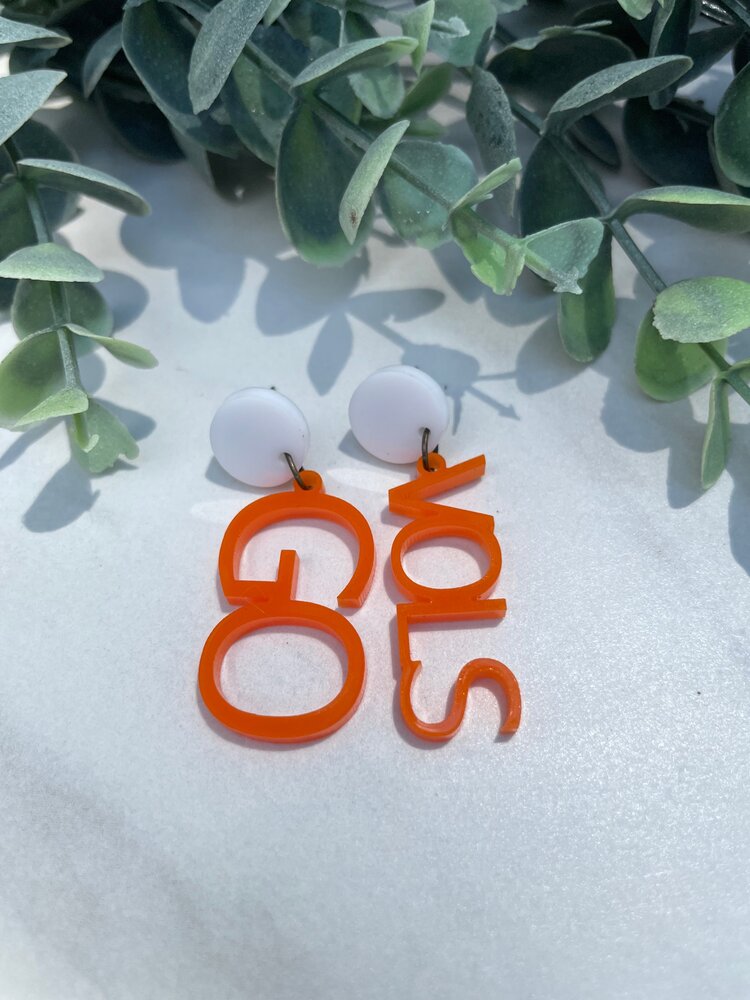 Custom School Spirit Earrings
