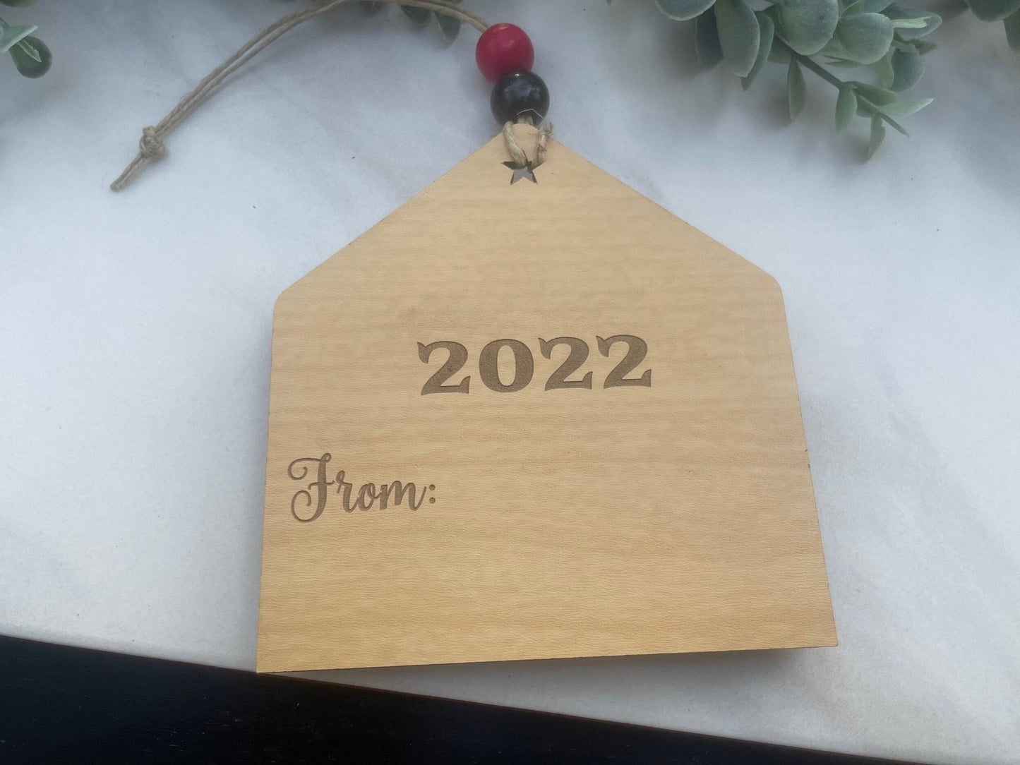 Santa Letter Ornament