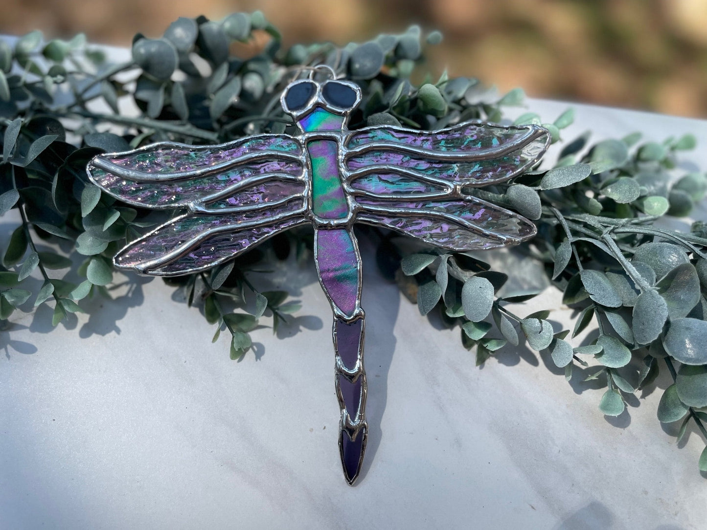 Dragonfly Stained Glass