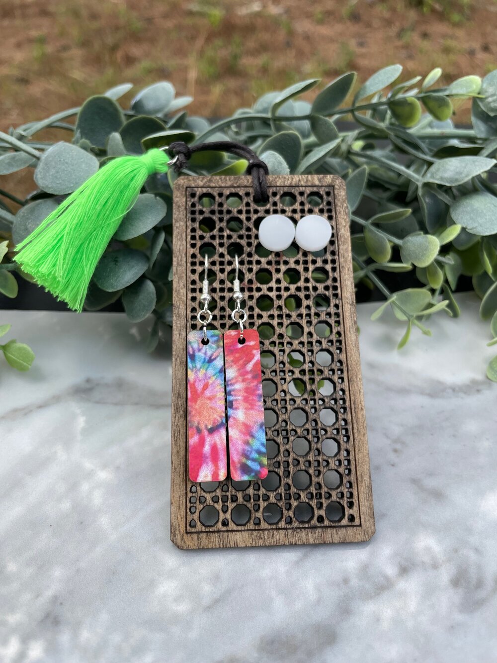 Travel Earring Holder- Rectangle
