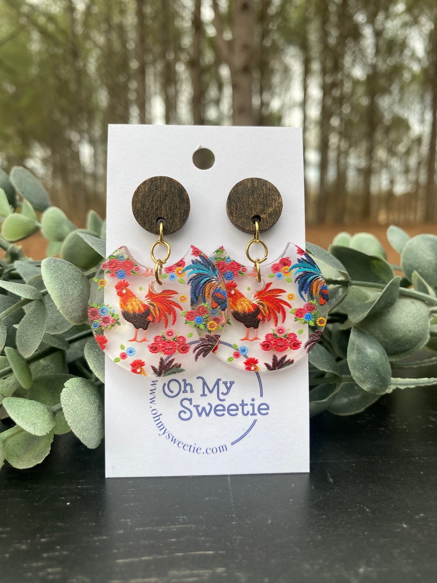 Rooster Dangles
