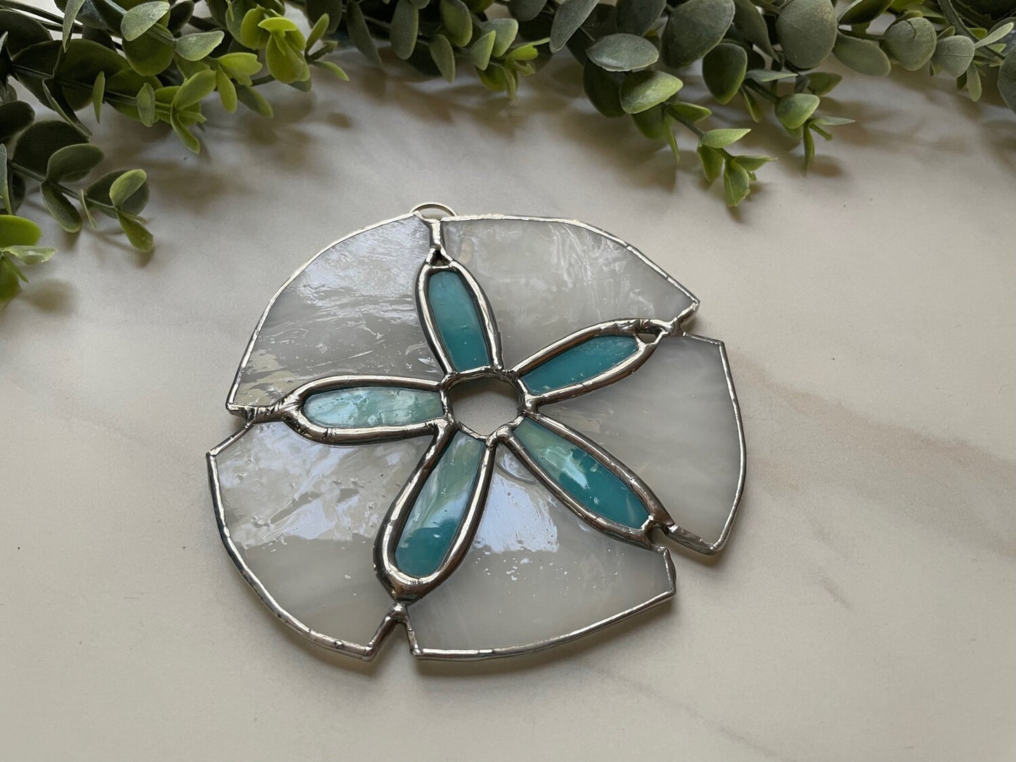 Sand Dollar Stained Glass