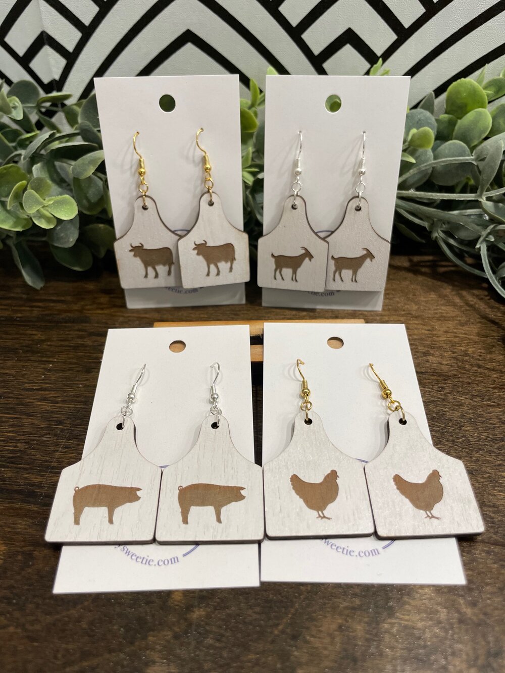 The Farmyard Earrings
