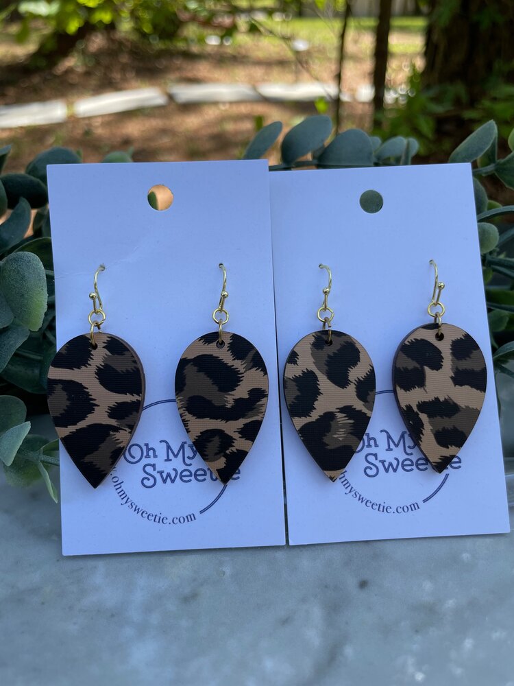 The Leopard Earrings