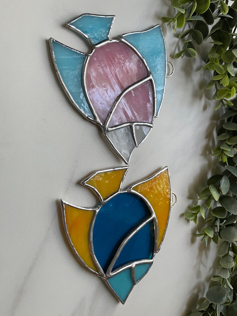 Tropical Fish Stained Glass