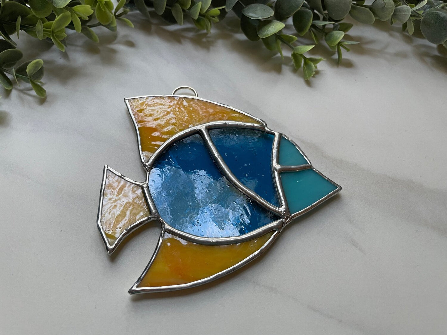 Tropical Fish Stained Glass