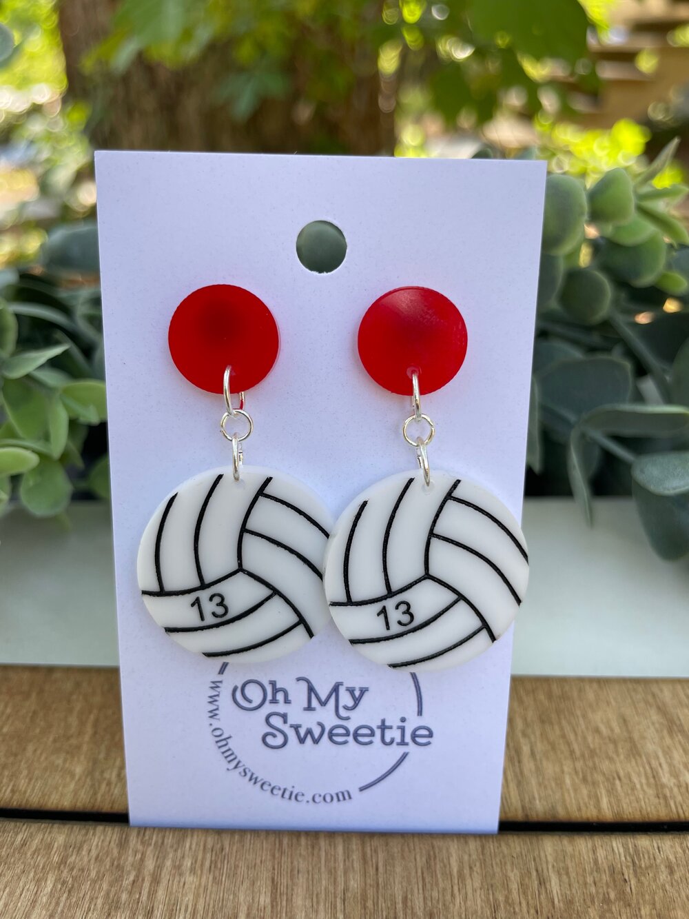 Volleyball Custom Dangle