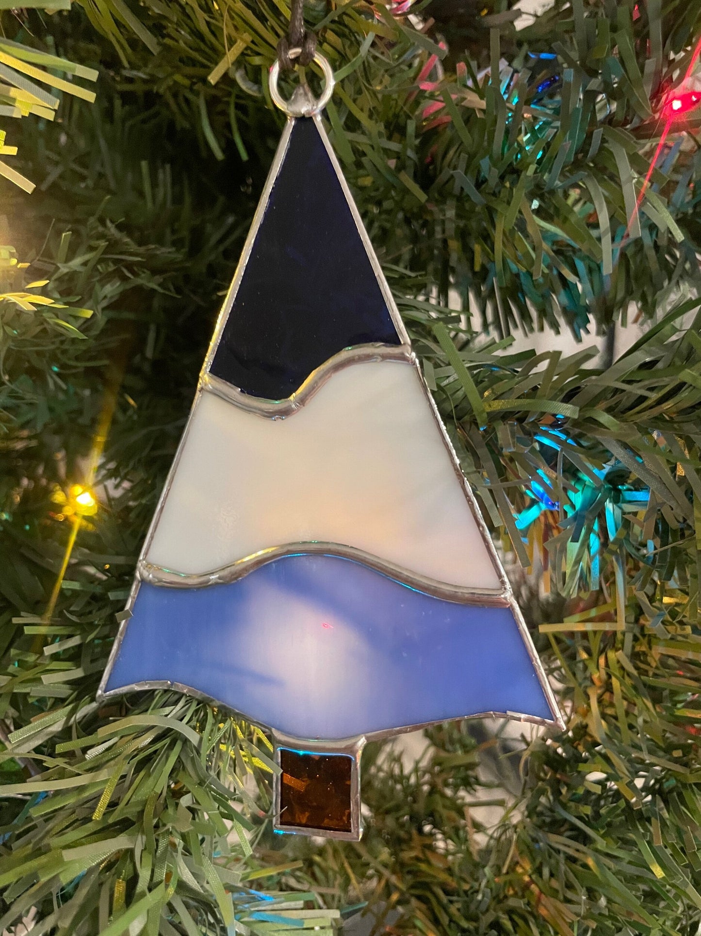 Wavy Christmas Tree Ornament