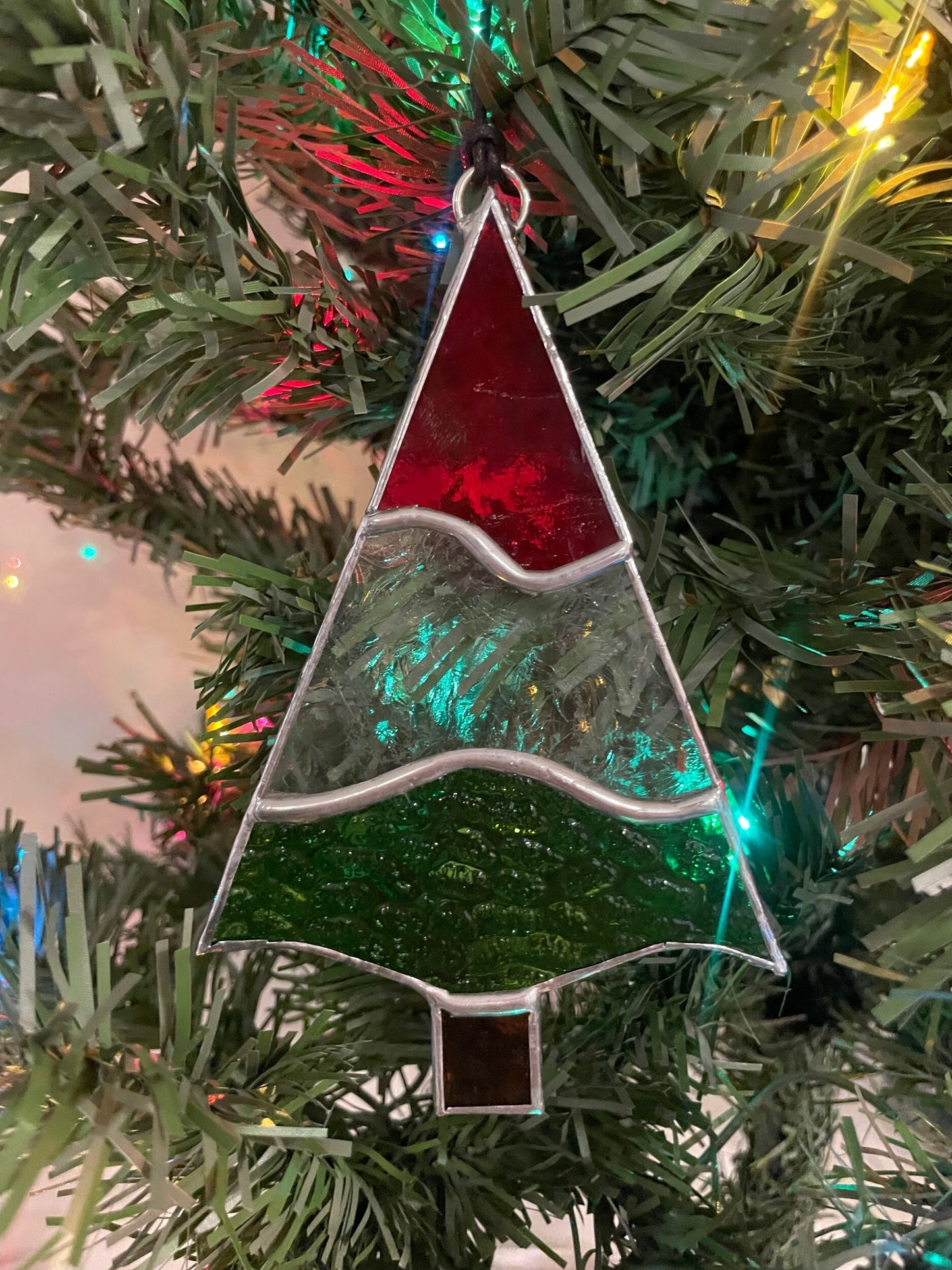 Wavy Christmas Tree Ornament