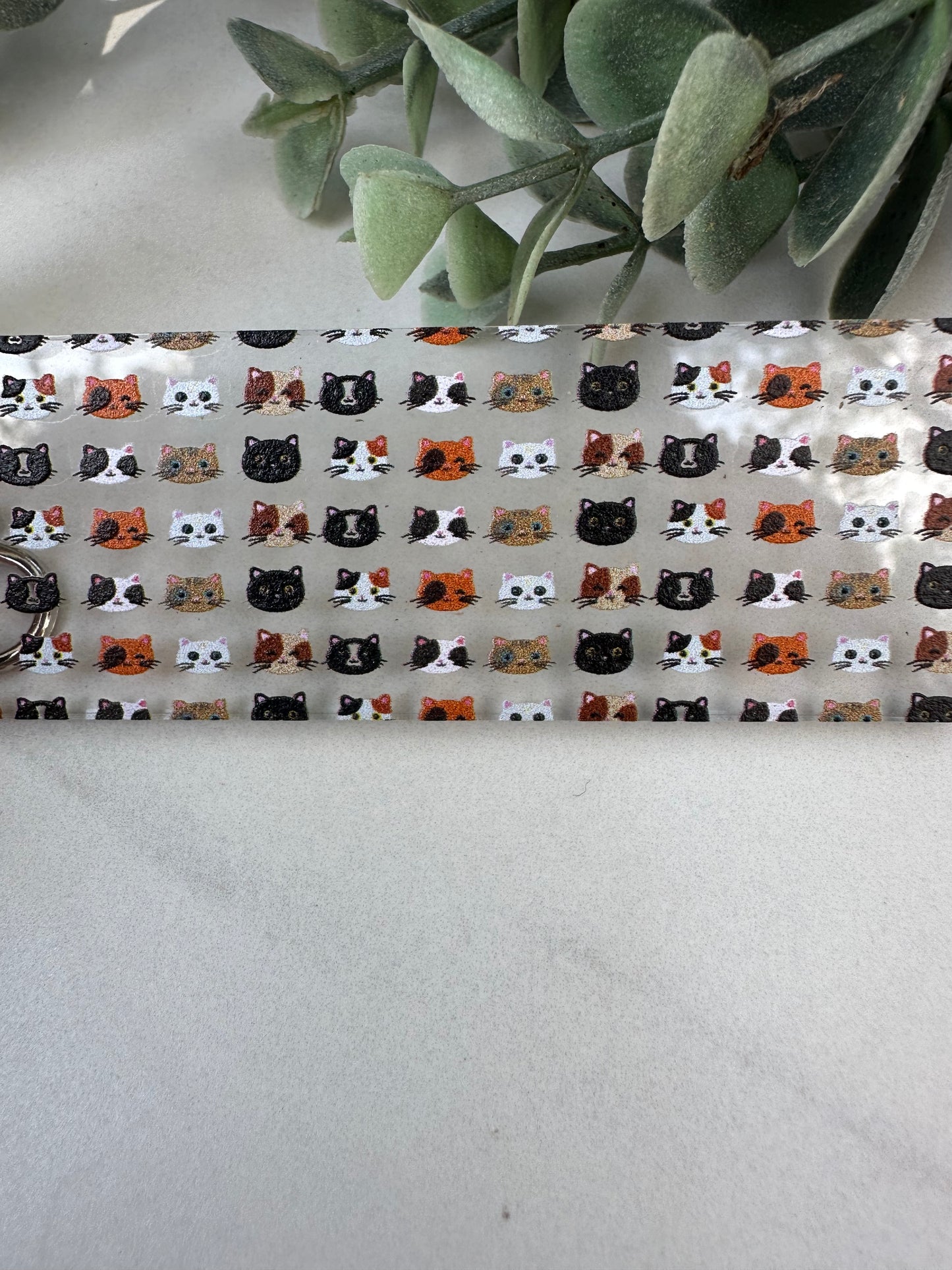 Multi Cat Acrylic Keychain