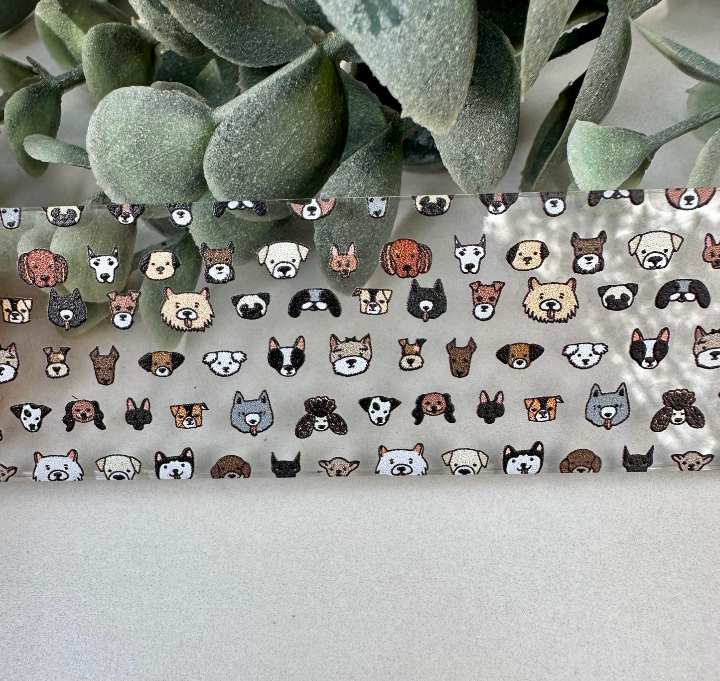 Personalized Multi Dog Acrylic Keychain