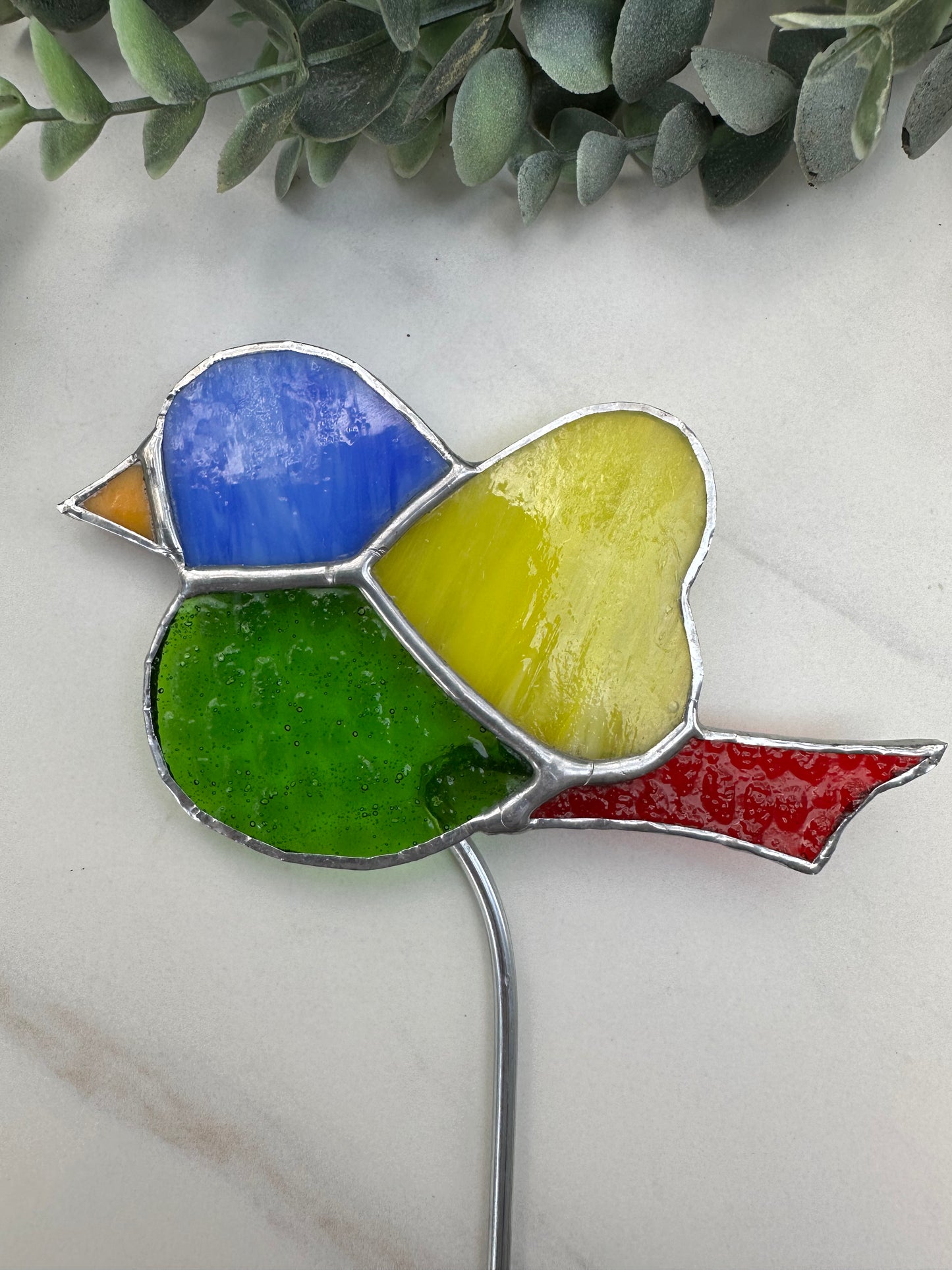 Bird Plant stake