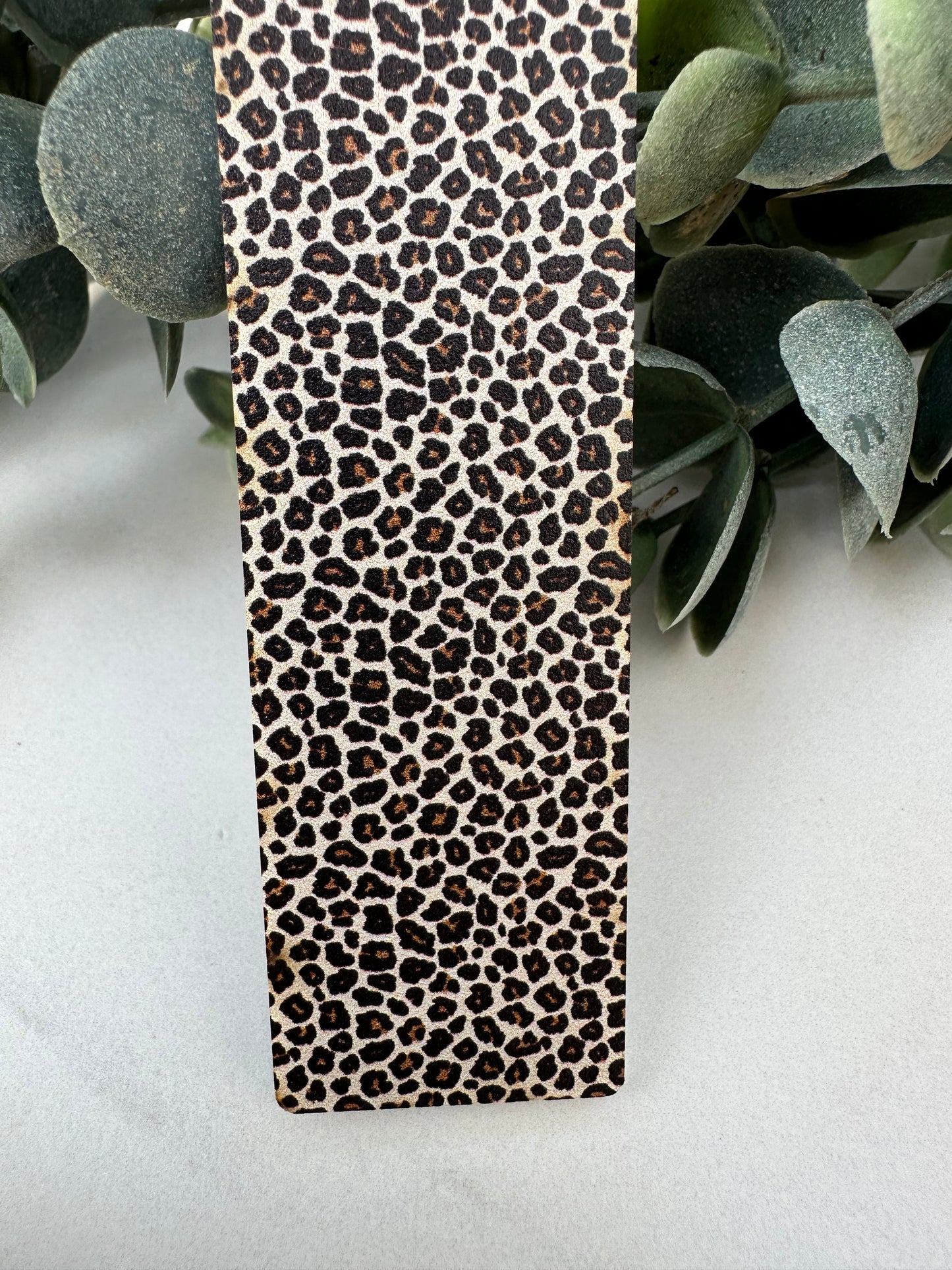 Personalized Cheetah Aycrlic Keychain