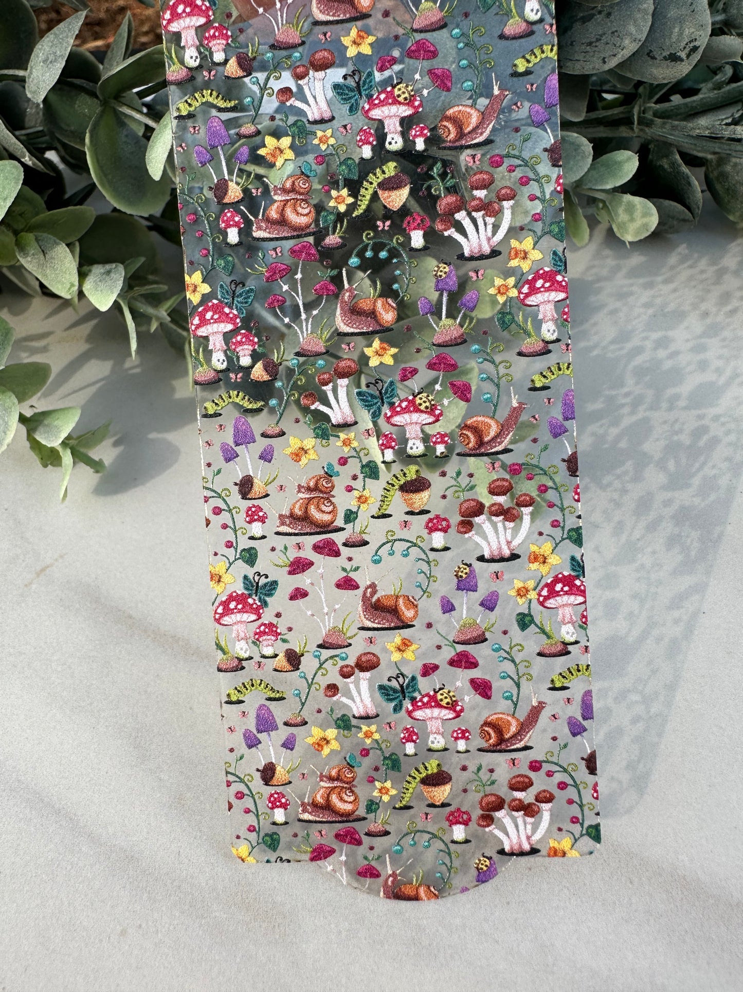 Snail & Mushroom Bookmark