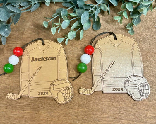 Hockey Personalized Ornament