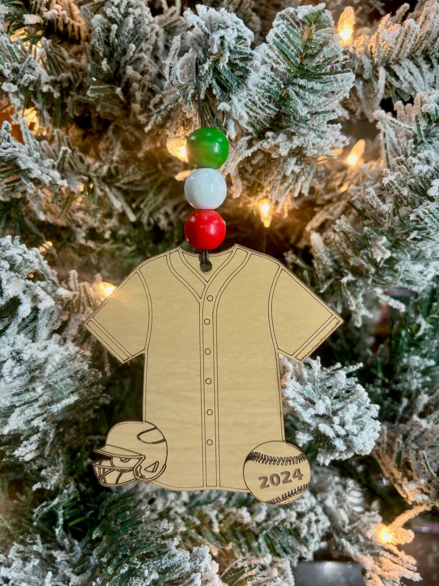 Baseball Personalized Ornament