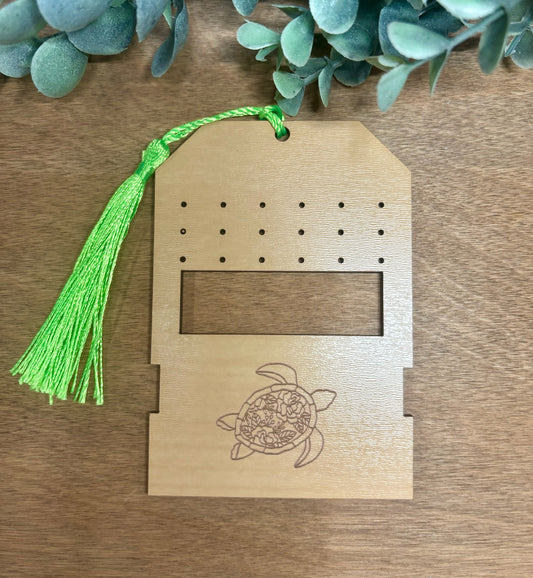 Turtle Travel Earring Holder