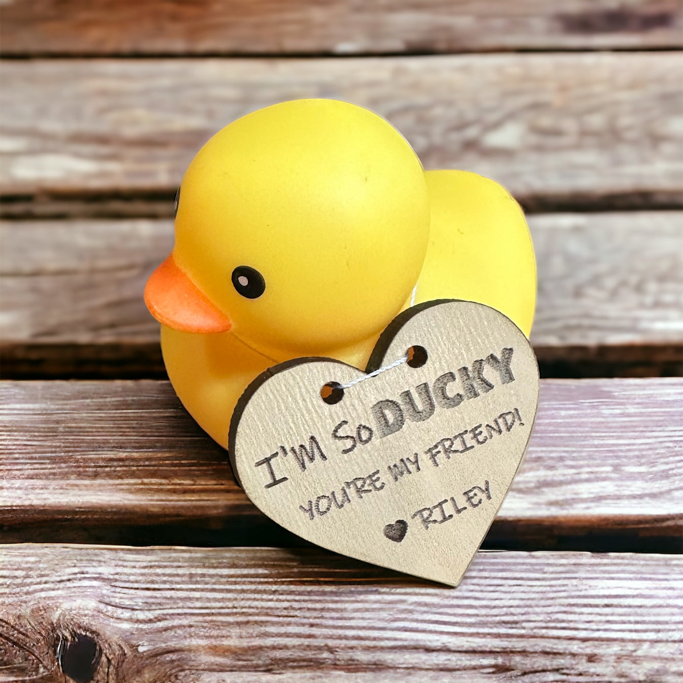 Lucky Duck Valentines Card
