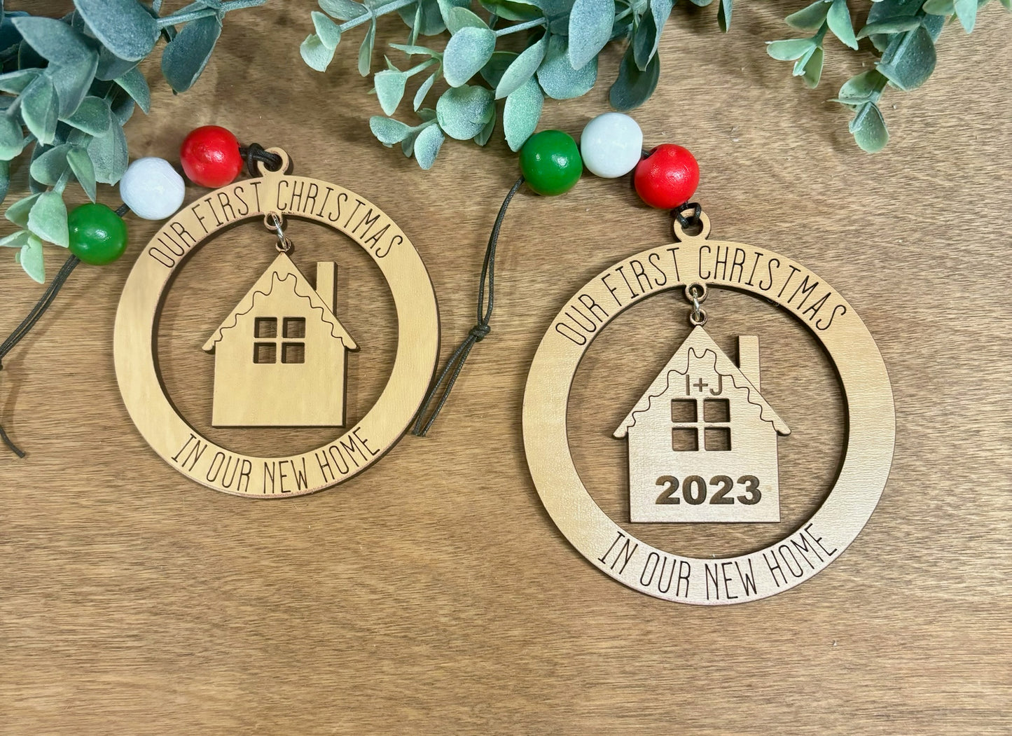 First Christmas New Home Personalized Ornament