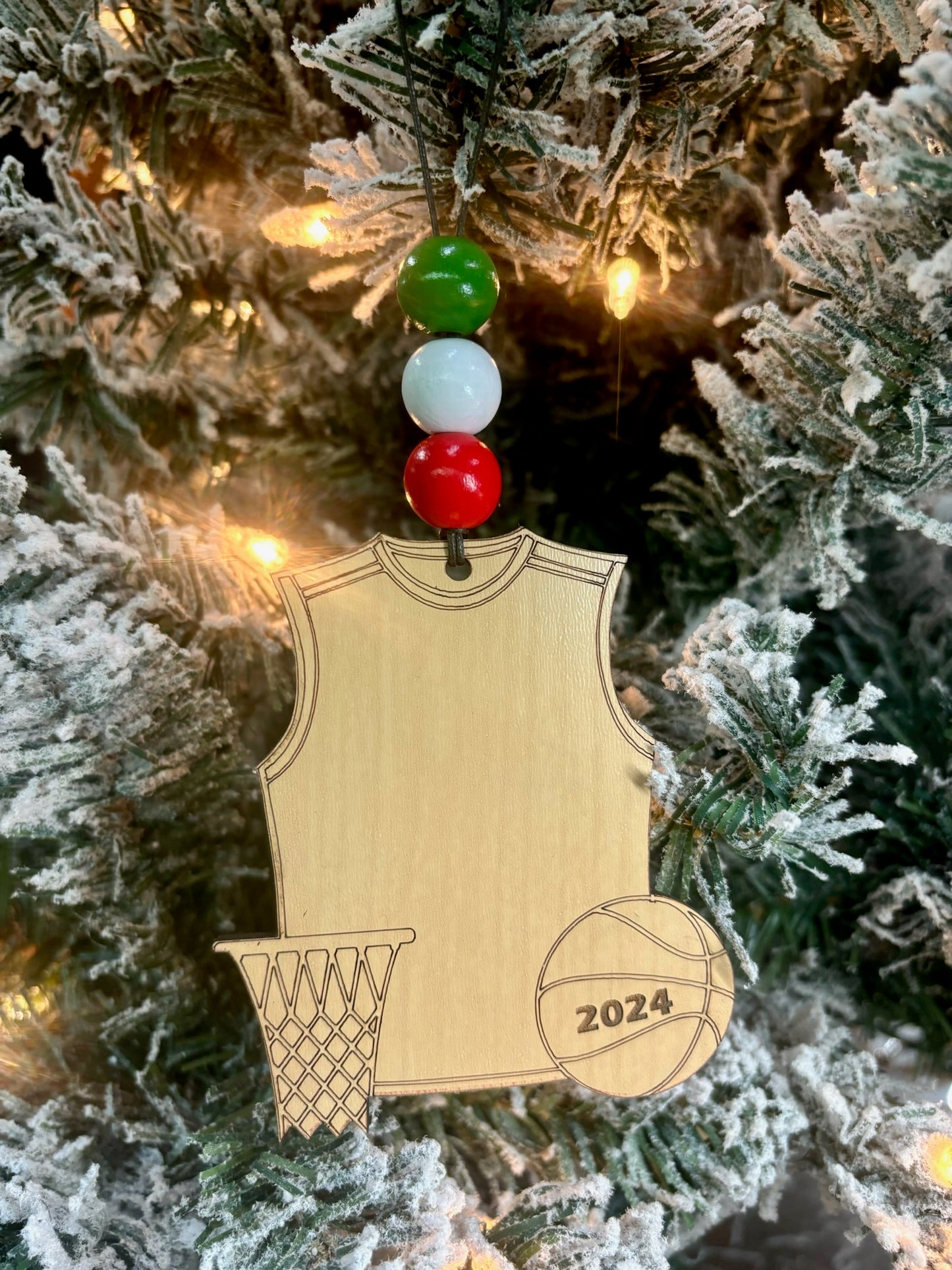 Basketball Personalized Ornament